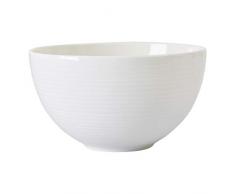 Jamie Oliver Ridges 555229 Saladier à céréales en faïence Crème Ø 15 cm