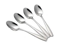 Annkky Cuillère de Table en Acier Inoxydable, Ensemble de 12 Cuillères à Soupe