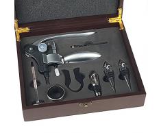 Maison Futée - Coffret du sommelier acajou 9 pièces