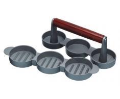 Kitchen Craft KCHMMINIPRESS Presse à Mini Hamburgers, Aluminium, Bleu, 9 x 12 x 16 cm