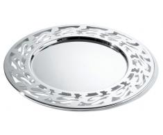 Alessi Sg35 Ethno Sous-assiette avec Bord Ajouré en Acier Inoxydable 18/10 Brillant