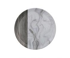 Creative Tops 5233660 Plateau rond, Blanc/marron