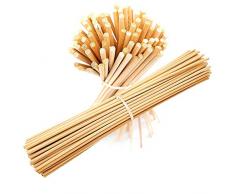 Baguettes de Bambou de Rechange 50pcs pour Diffuseur Rift - 25cm - 3mm pour Diffuseurs pour Parfum de Ambiance - Parfums de Ambiance