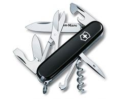 Victorinox Couteau Suisse Climber 14 fonctions - noir - personnalisé dun prénom