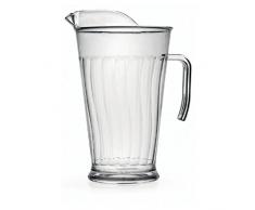 Grand pichet élégant en plastique - 1,7 litre,(1 701 gram)