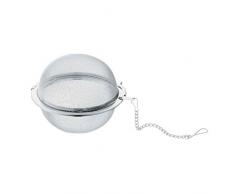 Omkuwl Filtre à infusion de filet de boule de thé dacier inoxydable 4.5Cm