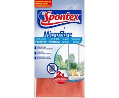 Spontex Chiffon spécial en microfibre pour vitres sans traces