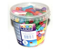 Karaloon d02099–250 bombes à eau dans le seau 8 cm Couleurs assorties