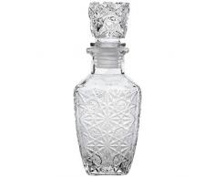 Luntus Bouteille de Vin en Cristal Carafe a vin Rouge en Verre Bouteille de Vin en Verre Carafe de Whisky Bouteille Carafe de Vin en Cristal Cadeau 200 ML