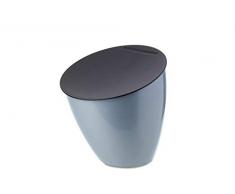 Rosti Mepal 108550013800 Poubelle de Table Calypso - Nordic Blue, Plastique, 17,5 x 17,5 x 18,4 cm