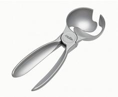 Moha 51711 Cuillère à Glace, Aluminium Coulé, Gris, 10 x 27 x 2 cm