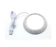 Chaudière À Café Électronique Théière Plus Chaude Tasse De Lait Usb Cuisine À Domicile Appareil De Bureau Famille Vacances Cadeau-Grain De Porcelaine