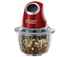 Russell Hobbs 24660-56 Hachoir Electrique Bol Préparation 1L Desire, Lames Acier Inoxydable Amovibles, Compatible Lave Vaisselle