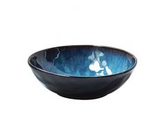 HYLR Style Japonais Belle créative Bol en céramique rétro Soupe Bol Fruits Salade Plaque Plat Ramen Bol récipient Maison ustensiles Bol à Céréales, Bol À Céréales, Bol À Dessert, Snack Bol