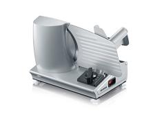SEVERIN Trancheuse, Lames en acier inoxydable 180 W, AS 3915, Argent