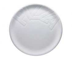 Creatable 16581, SÃ©rie Gourmet, Assiette Pizza 30cm 4 piÃ¨ces, Porcelain, White, 34,5 x 34 x 8 cm