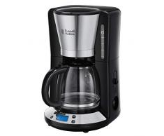 Russell Hobbs 24030-56 Machine à Café, Cafetière Filtre Programmable 1,25L Victory, Rapide, Cuillère Dosette, Plaque Chaude