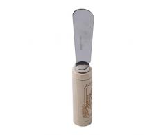 Hengxing Butter Spreader Knife Professional couteau à beurre en acier inoxydable avec tranchant dentelé et manche en bois