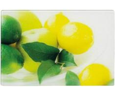 Zeller 26261 Planche Ã dÃ©couper, Verre, Multicolore, 30 x 20 x 0,8 cm