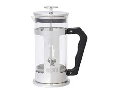 Bialetti 0003130/NW CAFETIERE Piston PREZIOSA 1 L, Acier 18/10, 8 Tasses