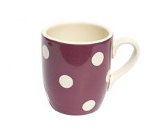 Déjeuner sur lherbe DH013006 Grand Mug, Faïence, Prune, 8,2 x 8,2 x 10 cm
