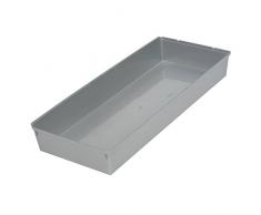 OKT 2053800 Range-Couverts avec Système de Commande Plastique Argent 38 x 15 cm