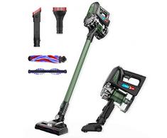 Proscenic Aspirateur Balai sans Fil P8 Max, 2 en 1 Aspirateur Puissant 20 000Pa, 2 Vitesses modurable, Silencieux et Ultraléger