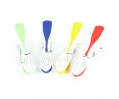 Hangerworld Lot de 36 pinces à linge multicolores solides