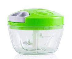 Cikuso Multifonction Nouveau Vitesse Rapide Conception Légumes Fruits Twist Shredder Manuel Viande Hachoir Hachoir Coupe-Ail Vert + Blanc