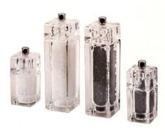 Bisetti 826S Moulin à Sel Acrylique Transparent 14,5 cm