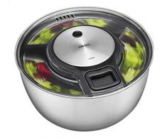 Gefu Essoreuse à salade d’origine Speed Wing 28160, une salade parfaitement essorée dans un saladier en acier inoxydable