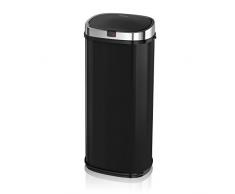 Morphy Richards Poubelle Automatique 42 L, Métal, Noir, 42 L