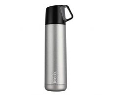 kiinda Thermos fiole pichet à Vide en Acier Inoxydable de 500ml avec Une Tasse pour la Route | Parfait pour Le café et Le thé, Les Boissons, bébé, Les Enfants | BPA Free