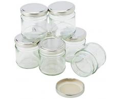 Nutleys Lot de 90 Petits bocaux à Confiture en Verre 100 ML