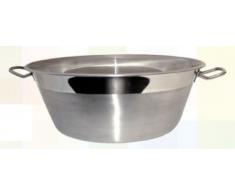 Baumalu 340676 Bassine à Confiture 38 cm en Acier Inoxydable