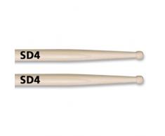 Vic Firth Custom SD4 Combo Baguette en hickory américain et à olives en bois
