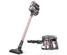 Proscenic aspirateur balai sans fil p8 plus, aspirateur 2 en 1 puissant 15000pa, 2 vitesses modulables, silencieux et ultraléger