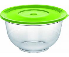 Emsa 513511 SUPERLINE Saladier avec couvercle en plastique, 26cm, vert