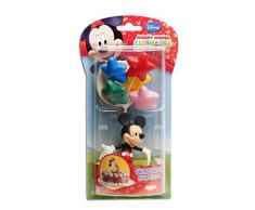 Mickey 302011 Kit Décoration Gâteau Figurine Plastique Rouge 3 x 5 x 9 cm