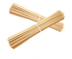 Baguettes de Bambou de Rechange 100pcs pour Diffuseur Rift - 25cm - 3mm pour Diffuseurs pour Parfum de Ambiance - Parfums de Ambiance