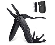 HONZIN Multi Usage Couteau Multi-Outils en Acier Inoxydable Outils Pince Couteau de Poche en Plein Air pour Le Camping, la Survie, de Randonnée