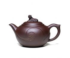 WANGZHI Théière Zodiaque Célèbre Maroc Théière Argile Violet Thé cru Xiao Yinhu purple mud