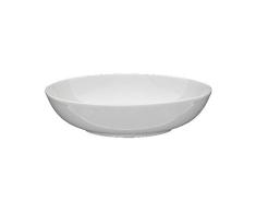 Porcelaine Fine Assiette Calotte Blanc 20,5 cm (Lot de 6) - LIBERA2000006