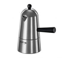 Ilsa Lavazza Carmencita Cafetière en aluminium Moka pour expresso, 1/2/3/6 tasses 3 tasses