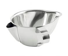 Weis 15829 Saucière Séparatrice de Graisse, Acier Inoxydable, Argent, 15 x 18 x 7 cm