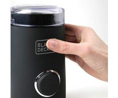 Black+Decker ES9080010B BXCG150E Moulin électrique à café, Plastique, Noir, Acier