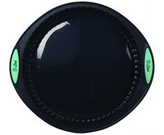 B.BAD 70219 Moule à Tarte, Silicone, Noir/Turquoise, 26 cm