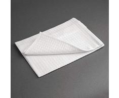 Vogue Cc598 chiffons avec nid dabeille, 100% coton, Blanc (lot de 10)