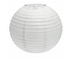 Lanterne boule blanche