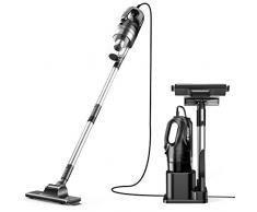 Aspirateur balai sans sac ONEDAY Aspirateur à Main Sans Sac cable 6 en 1 Portable Cyclonique Filtro HEPA (10m)